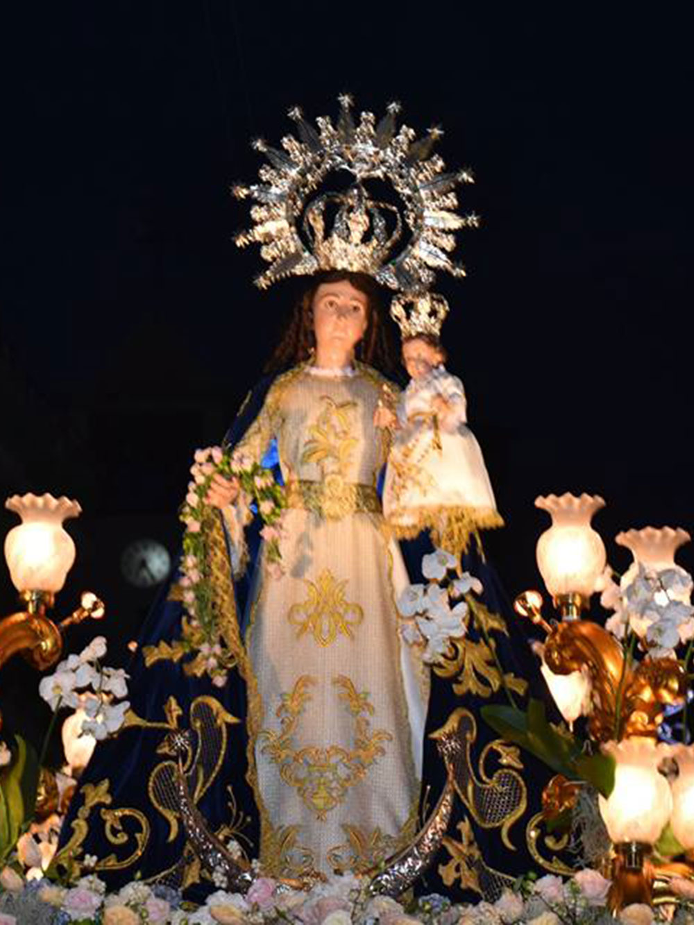 Virgen del Rosario La Algaida Archena